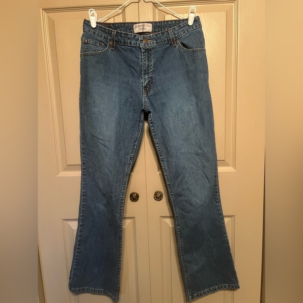 Levi's Blue Boot Cut Jeans Premium Denim